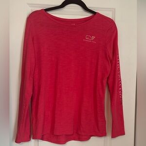 Vineyard Vines Classic Pink Tee
